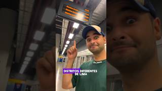 ASI ES EL PRIMER METRO SUBTERRÁNEO DEL PERÚ!!🇵🇪 #peruanos #peru #parati #metro #shorts #viral