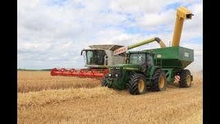 Moisson 2017/Lexion 760/ John deere 8400