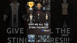 NEW AEW ACTION FIGURES! STING 3 PACK COMING SOON TO THE VAULT! #actionfigures #collector #aew #sting