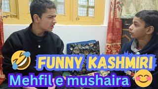 🤣 funny kashmiri 💯 mehfil e mushaira ❤️