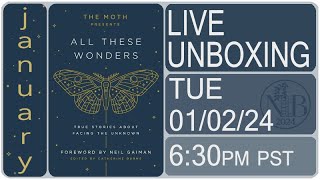 The Moth Presents: "All These Wonders" - LIVE Unboxing