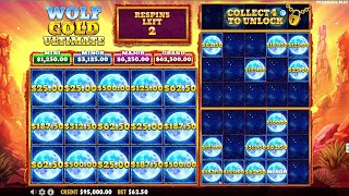 ''NEW'' Respin Slot WOLF GOLD ULTIMATE