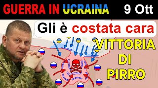 9 Ott: A Vuhledar Perdite Russe Immense, UCRAINI SFUGGONO ALL'ACCERCHIAMENTO