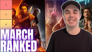 March 2024 Movies Ranked - TIER LIST - 17 Movies!