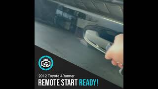 Compustar R3 (1-Button) Remote Start on 2012 Toyota 4Runner