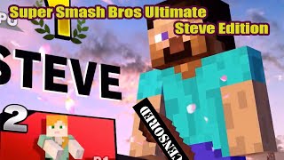 Super Smash Bros Ultimate | Steve Gameplay