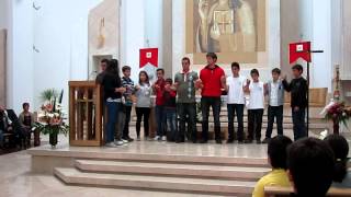 FESTA DO DIA DIOCESANO DO ACÓLITO NA PARÓQUIA DE SANTA CECÍLIA EM CÂMARA DE LOBOS