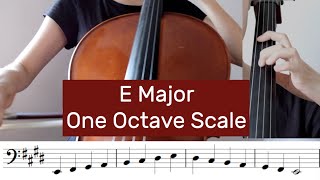 How to play E Major on Cello | E Major Cello Tutorial