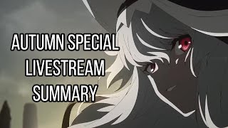 Autumn Special Livestream Summary | Arknights