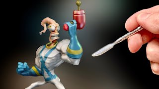 Sculpting EARTHWORM JIM | SEGA genesis