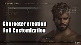 Dragon's dogma 2 character creation (fully customize)