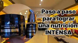 Paso a paso, tratamiento nutrición intensa para el pelo  #sitioproductoscapilar #nutricioncapilar