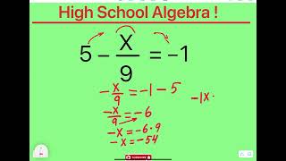 📌➡️ #fun #algebra #maths #equation #for #you ❗️✏️📌