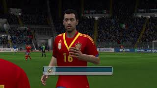 FIFA 14: Italy vs Spain (2-1). What are your predictions for today's match?