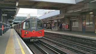 Jubilee line departs Wembley Park