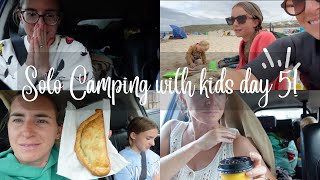 SOLO CAMPING WITH KIDS DAY FIVE!