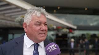 Glen Lobb on DAME COMMANDER in the Spring Stakes & A BAR IN PARIS in the Max Lees Classic