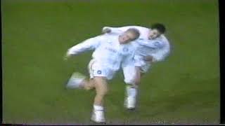 Haaland Alf Inge 2 Super Strikes EPL 1998 Leeds United 4 vs Blackburn Rovers 0 at Elland Road