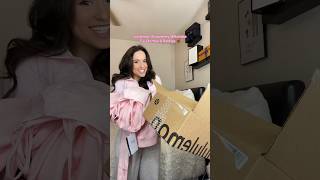 Lululemon HAUL & TRY-ON🍓#lululemon #lululemonhaul #strawberrymilkshake #lululemoncreator #unboxing