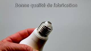 Linkind Lot de 6 ampoules LED super lumineuses, Ampoules LED belle fidélité des couleurs