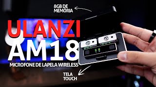 Meu Microfone de Lapela Favorito para Câmeras e Smartphones! Review Completo do Ulanzi U-Mic AM18!