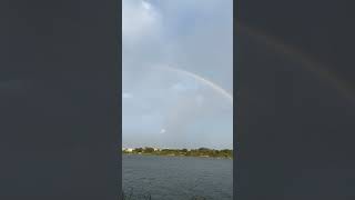 Water falls with rainbow #colour #surat#rainbow #viral #viralvideo #trending #shortvideo