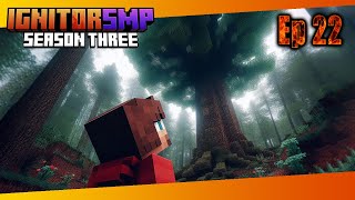 A MASSIVE Giant Dark Oak Tree for Dungeon Quest!!! - Ignitor SMP S3: Ep 22!