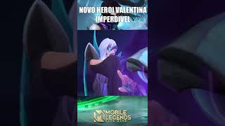 NOVO PERSONAGEM MOBILE LEGENDS INCRÍVEL VALENTINNA SAVAGE MOMENT #SHORTS #MLBB