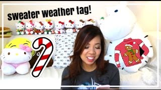 SWEATER WEATHER TAG!