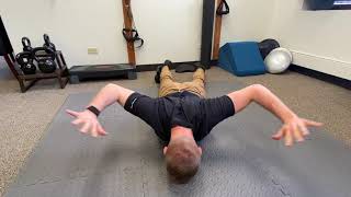 Prone Swim Move or "Swimmer" - Shoulder and Scapular Mobility