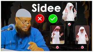 Sidee loo xidhaa salaada sheekh maxamuud xaliike