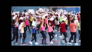 Flashmob Euro 2016 Lycée Cassin 91 ARPAJON by Cathy Garçon et Karine Daudin