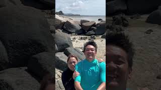 It’s Hot and It’s Crazy but most of all I’m happy doing this with you 😍 🏝️ #lowtide #360video