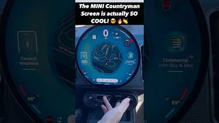 All NEW MINI Products Have the Coolest Infotainment Screen... Check it Out!