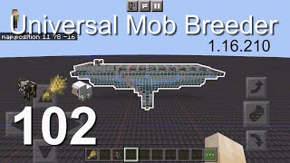 Minecraft Bedrock Tutorials(102) - How to build a Universal Mob Breeder (1.16.210)