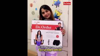 Relieve Coccyx Pain With Dr. Ortho Coccyx Cushion