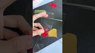 You can make beautiful bookmarks with transparent tape, come and try!