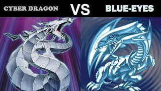 YuGiOh Duel - Cyber Dragons vs Blue Eyes