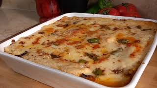 Lasagna | Vegetable Bread Lasagna | No Oven Lasagna Recipe.