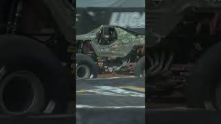 Army Vs Blue Monster Truck 🛻Race In Monster Jam #viral #thar #scorpio #viral #shorts #monsterjam