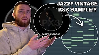 how to make moody vintage r&b samples for partynextdoor (sounds like a real jazz sample)