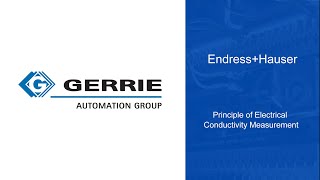 Endress+Hauser Principle of Electrical Conductivity Measurement