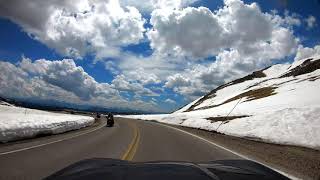 Beartooth Pass Summit in a Corvette 3xSpeed 4k