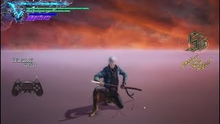 Devil may cry 5 Vergil Spiral swords + Round trip combo