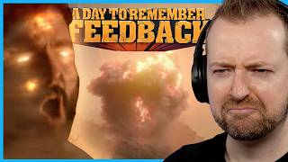 This actually rocks?! - A Day To Remember "Feedback" reaction