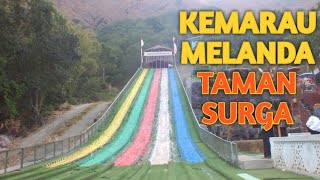 Suasana Lembah & Taman Surga Rinjani Sembalun Musim Kemarau Oktober