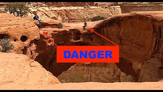 HIKING CASSIDY ARCH, CAPITOL REEF NATIONAL PARK, UTAH