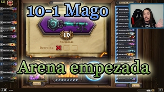 Arena empezada 10-1 Mago - Una de mis 30 arenas de Enero