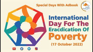 INTERNATIONAL DAY FOR THE ERADICATION OF POVERTY 17 OCTOBER BY ADBOOK 2022