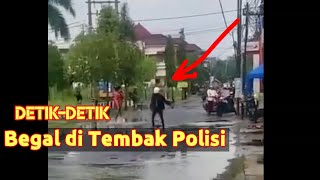 Detik-detik Begal di Sumenep di Temb4k Polisi.